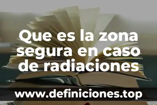 Que es un caso de uso guiaod 5 Que es la zona segura en caso de radiaciones