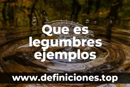 Qué es un hecho sincrónico y ejemplos 7 Que es legumbres ejemplos
