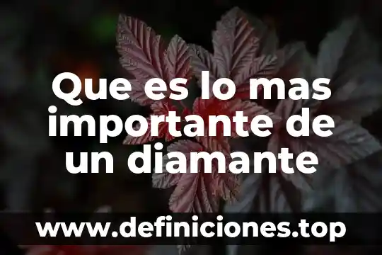 Por que es importante ahorrar energia electrica y como ahorrarla 7 Que es lo mas importante de un diamante