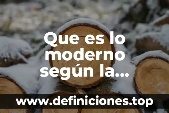 Que es lo siniestro en filosofia 4 Que es lo moderno según la filosofía