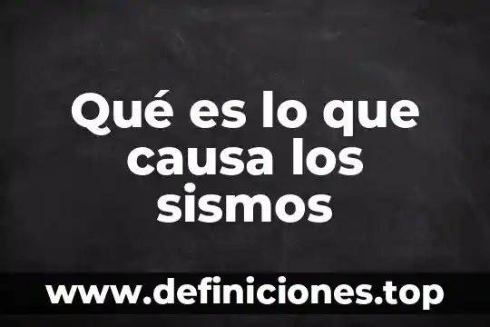 Que es la droga y que daños causa 7 Qué es lo que causa los sismos