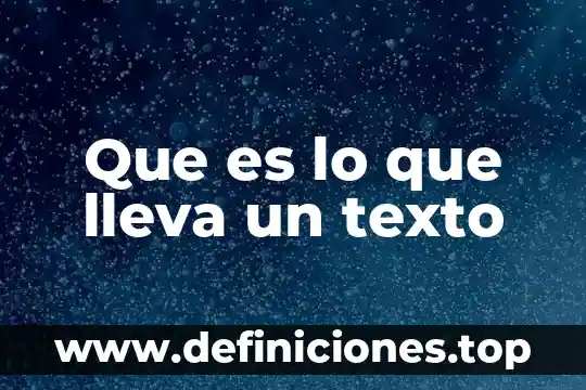 Que es lo que tipo de notas lleva un montoreo 5 Que es lo que lleva un texto