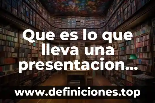 Que es lo que tipo de notas lleva un montoreo 6 Que es lo que lleva una presentacion de un proyecto