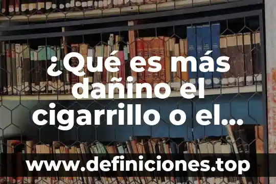 Qué es más dañino un perro o un gato 6 ¿Qué es más dañino el cigarrillo o el alcohol?