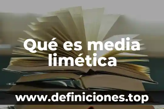 Qué es glositis romboidal media 3 Qué es media limética