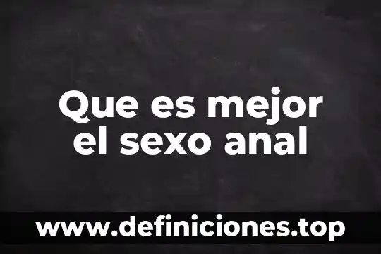 Que es una ciudad sustentable y sus caracteristicas 3 Que es mejor el sexo anal