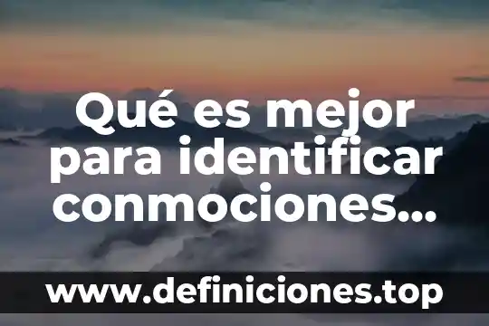 Por qué es importante identificar necesidades 8 Qué es mejor para identificar conmociones RM o TAC