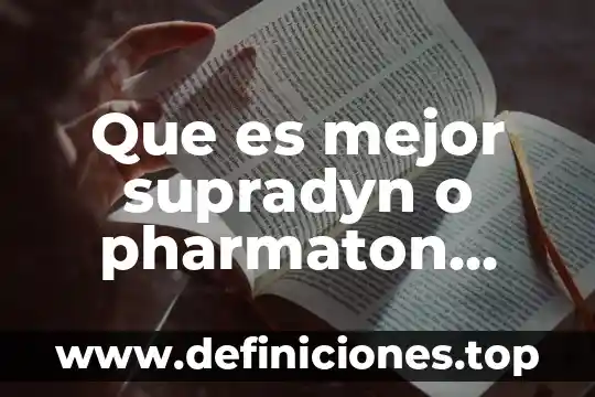 Que es pornografias de hombres 8 Que es mejor supradyn o pharmaton complex