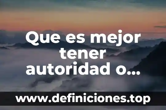 Por que es importante tener una firma unica 7 Que es mejor tener autoridad o poder en una empresa