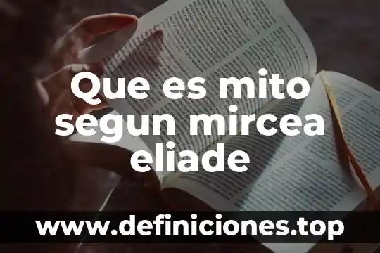 Qué es la eudemonía según Aristóteles 6 Que es mito segun mircea eliade