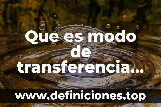 Que es el modo esclavista 8 Que es modo de transferencia sata 300