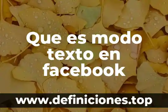 Que es una ficha bibliográfica para primaria 4 Que es modo texto en facebook