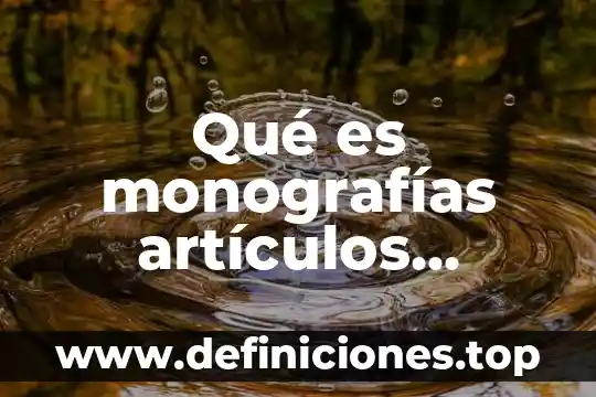 Qué es un transgénico artículos 8 Qué es monografías artículos académicos