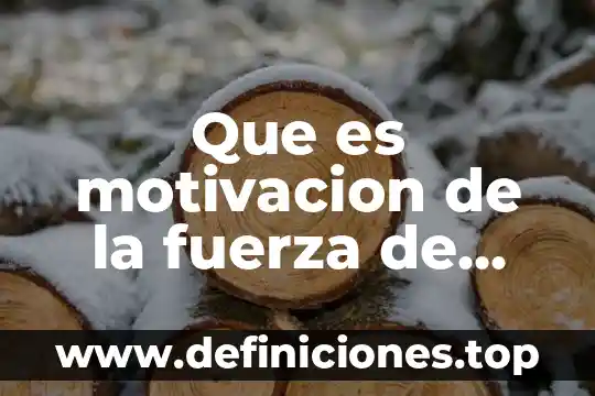 Que es transductores de fuerza 5 Que es motivacion de la fuerza de ventas