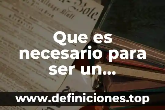 Que es necesario para ser un conferencista ted