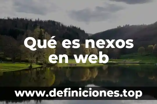 Que es un semillero de estudio 5 Qué es nexos en web