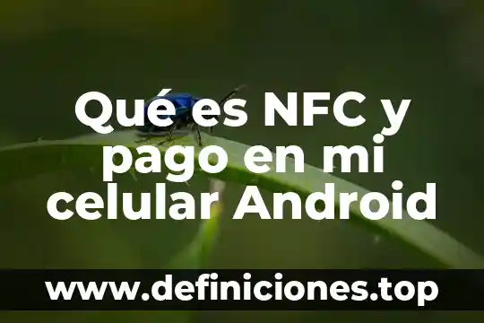 Que es la funcion nfc en android samsung grand prime 5 Qué es NFC y pago en mi celular Android