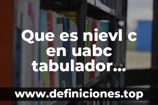 Hi-tech c compiler que es 7 Que es nievl c en uabc tabulador academico