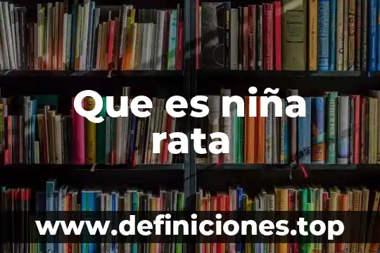 Película niña que es adoptada por matrimonio y tiene sueños 5 Que es niña rata
