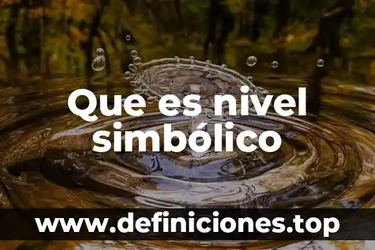 Que es y para que sirve un crokis 5 Que es nivel simbólico