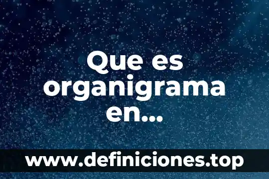 Qué es un orden total matemáticas discretas 7 Que es organigrama en matematicas