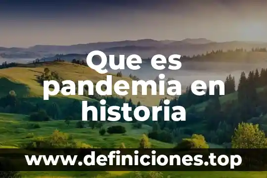 Que es tecnogracia en historia 5 Que es pandemia en historia