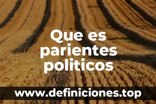 Que es la guerra sucia entre partidos politicos 3 Que es parientes politicos