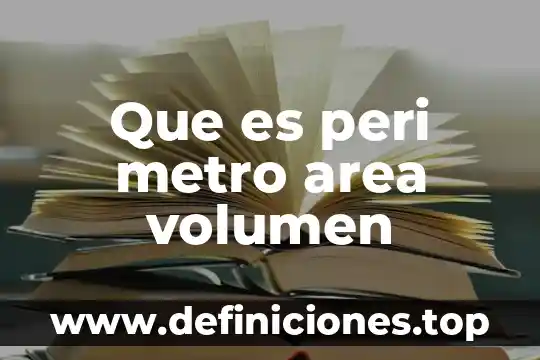 Que es una exprecion algebraica el area plataforma 5 Que es peri metro area volumen