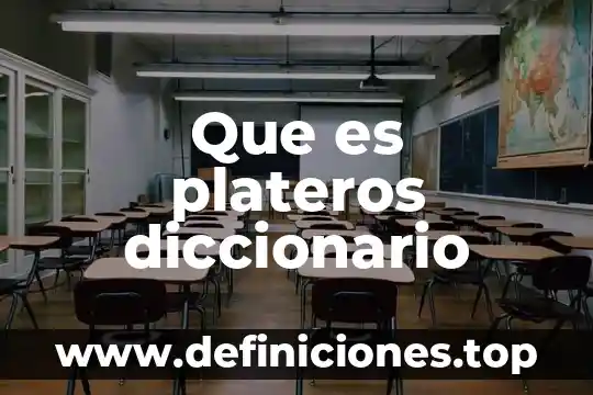Que es androcentrismo diccionario 5 Que es plateros diccionario