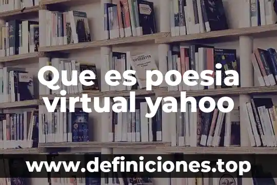 Investigar que es poesia poema y los elementos literarios 8 Que es poesia virtual yahoo