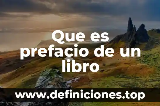¿Qué es un algoritmo libro de Aidez? 4 Que es prefacio de un libro