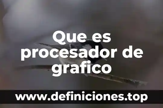 Qué es un gráfico piramidal 3 Que es procesador de grafico