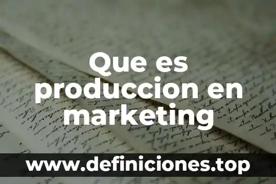 Bpm que es en cuestión de salud 5 Que es produccion en marketing
