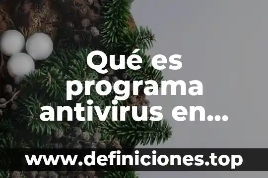 Qué es el programa de gastos catastróficos 4 Qué es programa antivirus en Excel