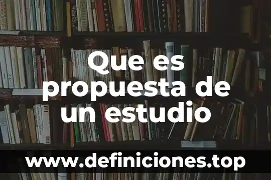 Que es un propuesta de valor para un discapacitado 6 Que es propuesta de un estudio