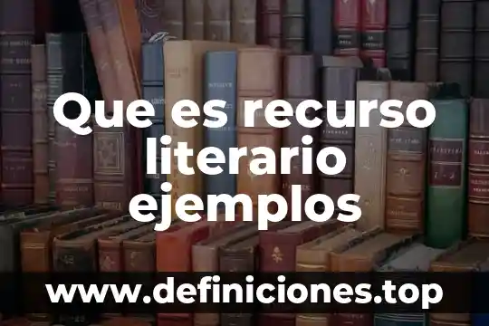 Que es una tarjeta electronica 6 Que es recurso literario ejemplos