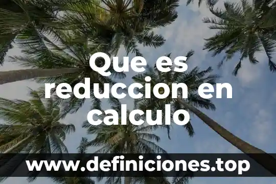 Que es una derivacion por incrementos en calculo 7 Que es reduccion en calculo