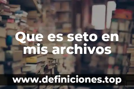 Qué es epistemología en mis propias palabras 4 Que es seto en mis archivos