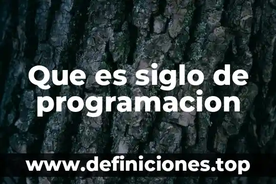Que es el siglo xx corto para hosbsbawm 8 Que es siglo de programacion
