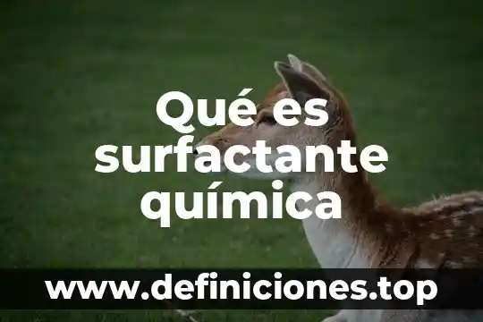 Que es oclusion en quimica 8 Qué es surfactante química