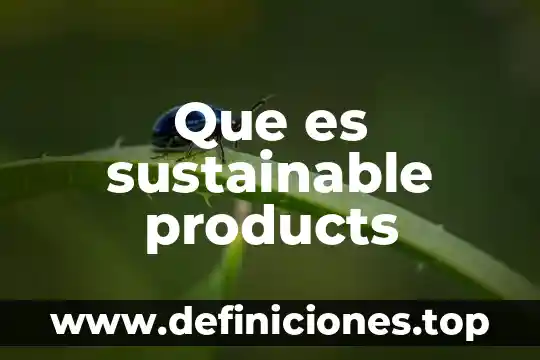 Qué es natura slim 6 Que es sustainable products
