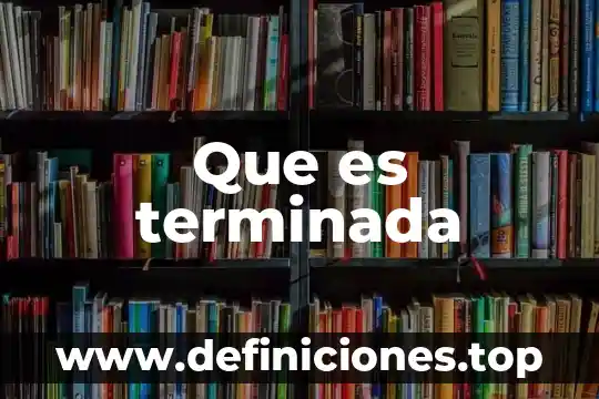 Qué es un programas de acción institucional 8 Que es terminada