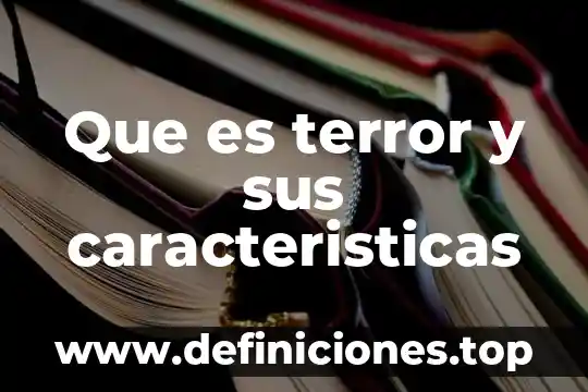 Que es la abstraccion geometrica y sus caracteristicas 3 Que es terror y sus caracteristicas