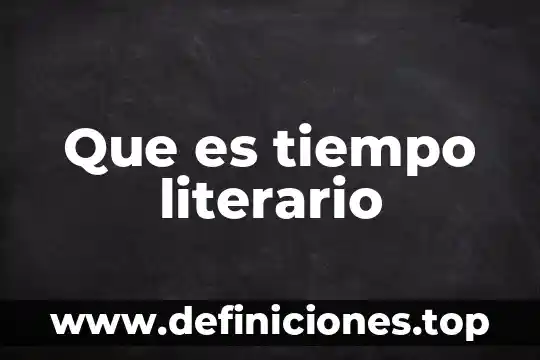 Que es tiempo de recuperacion economica 8 Que es tiempo literario