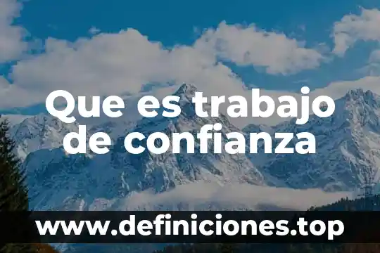 Intervalos de confianza para la media que es 3 Que es trabajo de confianza