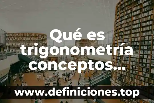 Qué es conceptos del cuidador primario 6 Qué es trigonometría conceptos básicos