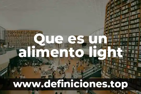 Módulo control at&t que es 7 Que es un alimento light