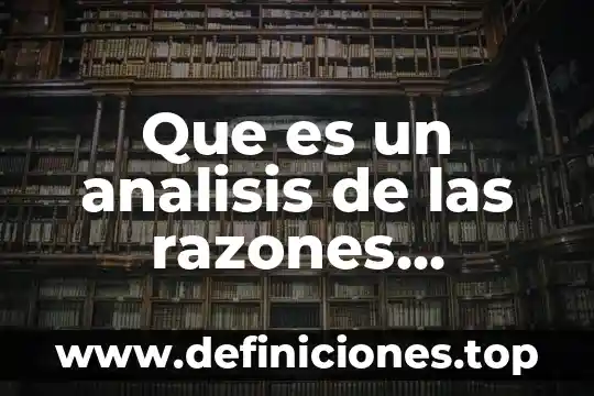 Que es office mix significado 5 Que es un analisis de las razones financiers