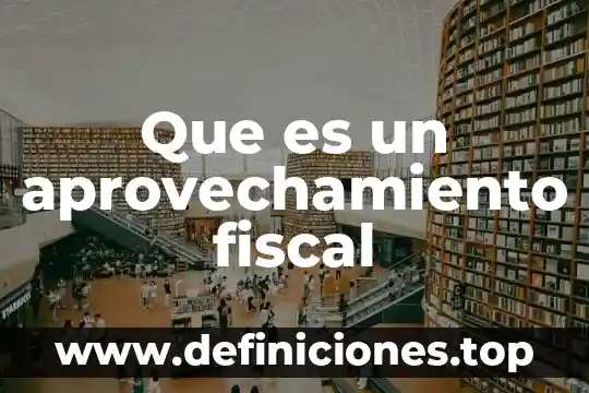 Qué es elusión fiscal y evasión 3 Que es un aprovechamiento fiscal