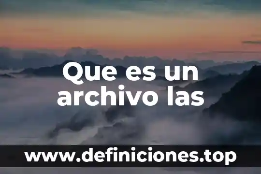 Qué es el archivo alg 7 Que es un archivo las